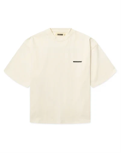 Woodbird - WBJuno Tram T-shirt - Off White